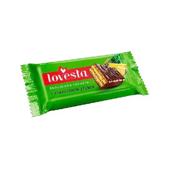 Конфета Ловеста ананас КДВ